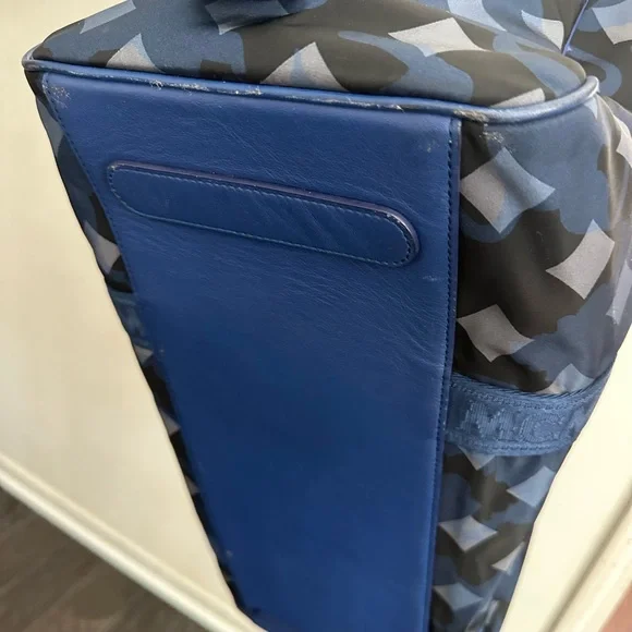 MCM Blue Camouflage Men's Bag Folklady only - Picture 7 of 10